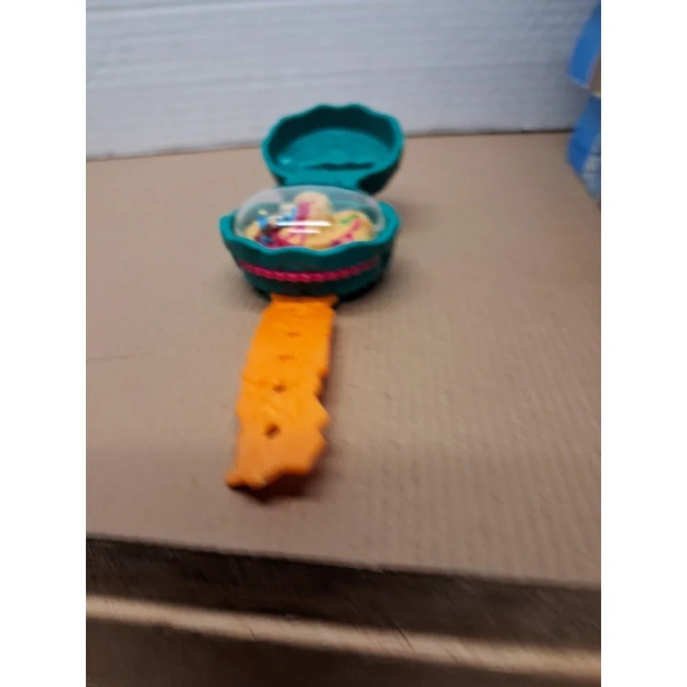 1996 Wendy's Kids Meal Toy Pre Historic Style Wrist Orange & Green